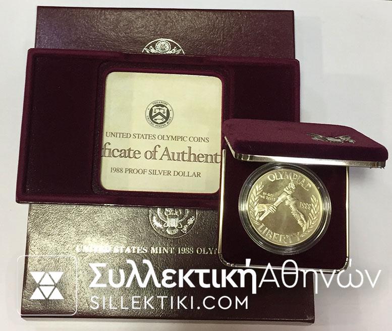 USA Dollar 1988 Proof